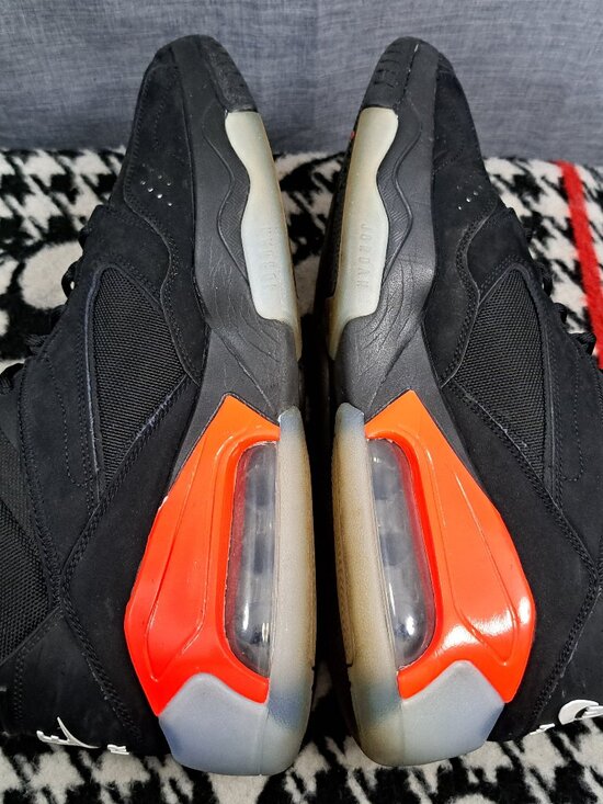Size 13 Nike Air Jordan Point Lane CZ4166-006 Black Infrared Basketball Sneakers